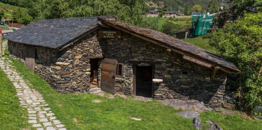 Molí i Serradora de Cal Pal, La Cortinada, Ordino, Andorra